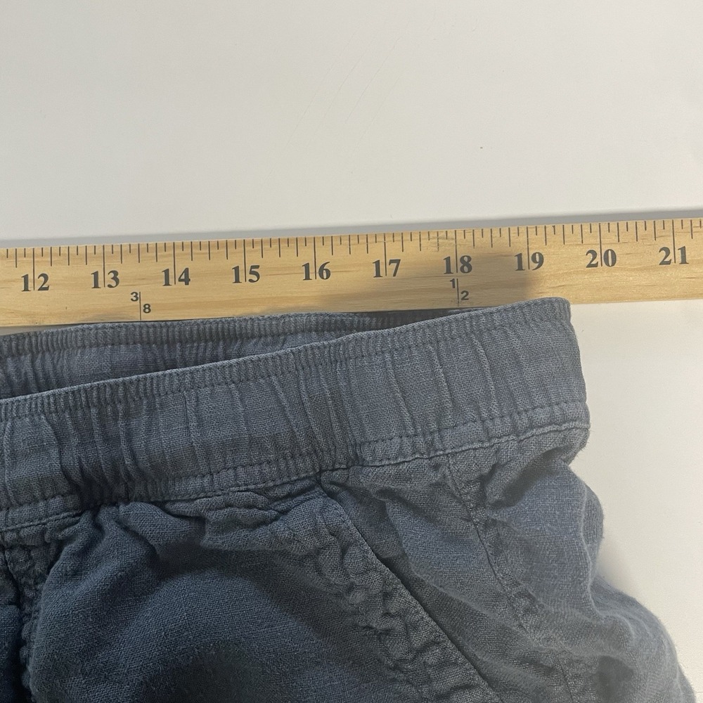 Faherty Pants Mens XXL Blue 100% Linen Drawstring Breathable Lightweight Beach - Picture 8 of 10